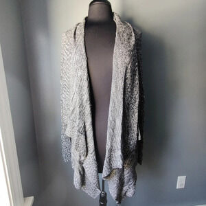 Alice + Olivia Draped Open Front Cardigan